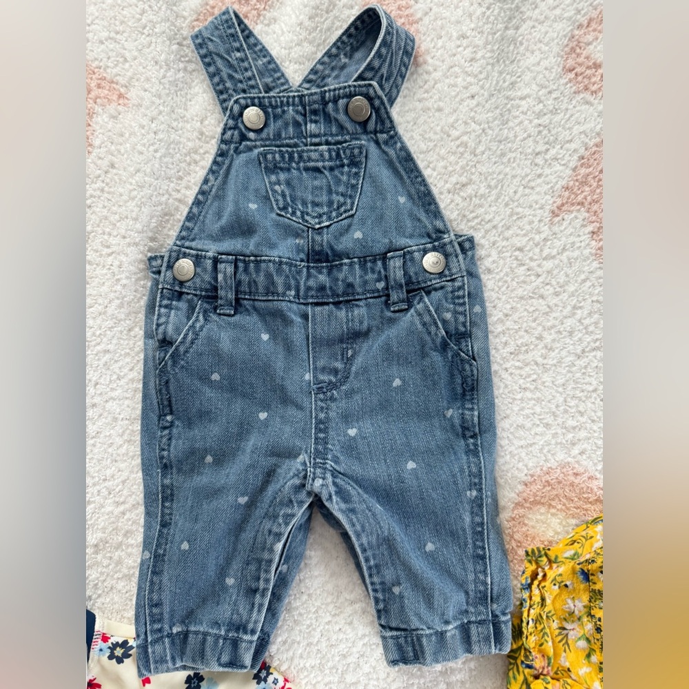 Denim Blue Kids Overalls